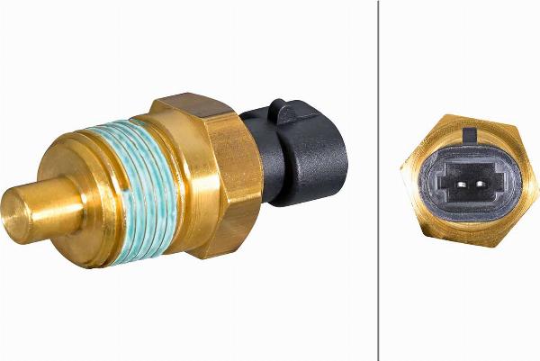 HELLA 6PT 358 385-371 - Датчик, температура охолоджуючої рідини autocars.com.ua