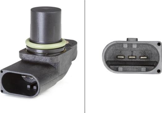 HELLA 6PU 009 121-631 - Датчик, положення розподільного валу autocars.com.ua