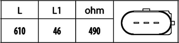 HELLA 6PU 009 146-541 - Датчик импульсов, коленвал avtokuzovplus.com.ua