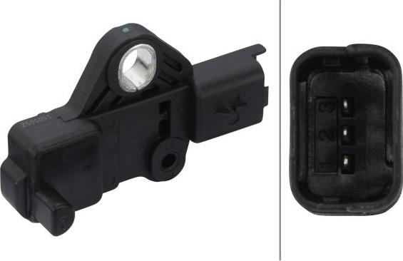 HELLA 6PU 009 146-741 - Датчик імпульсів, колінчастий вал autocars.com.ua