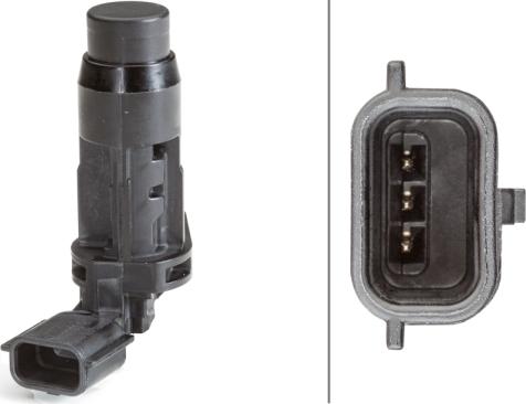 HELLA 6PU 013 122-271 - Датчик імпульсів, колінчастий вал autocars.com.ua
