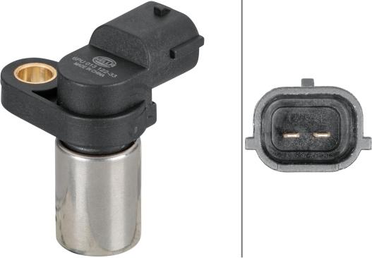 HELLA 6PU 013 122-331 - Датчик імпульсів, колінчастий вал autocars.com.ua