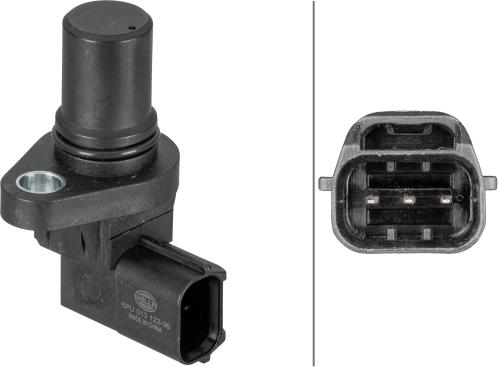 HELLA 6PU 013 122-361 - Датчик, положення розподільного валу autocars.com.ua