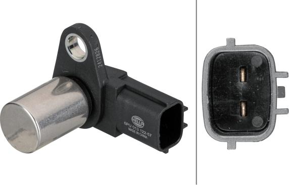HELLA 6PU 013 122-571 - Датчик імпульсів, колінчастий вал autocars.com.ua