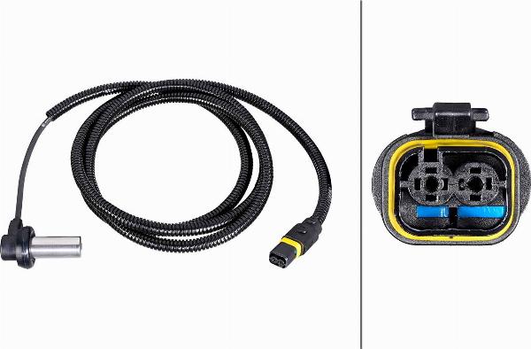 HELLA 6PU 230 052-041 - Датчик ABS, частота обертання колеса autocars.com.ua