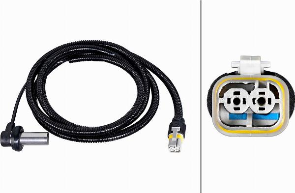 HELLA 6PU 230 052-081 - Датчик ABS, частота обертання колеса autocars.com.ua