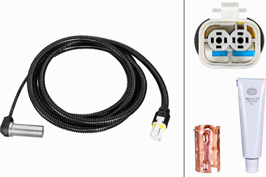 HELLA 6PU 230 052-171 - Датчик ABS, частота обертання колеса autocars.com.ua