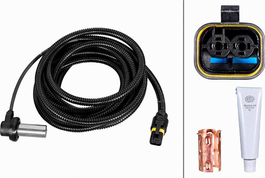 HELLA 6PU 230 052-191 - Датчик ABS, частота обертання колеса autocars.com.ua
