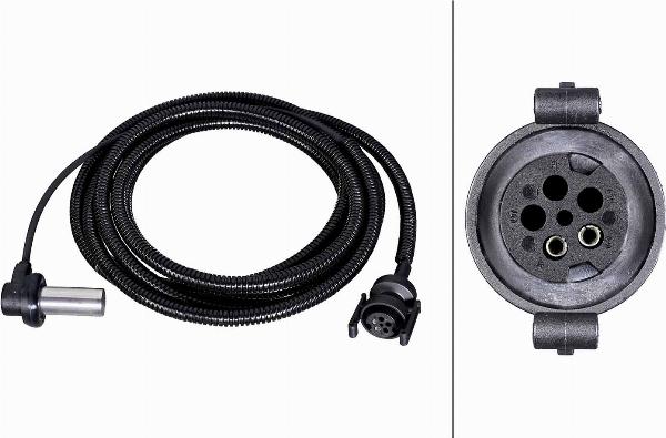 HELLA 6PU 230 052-211 - Датчик ABS, частота обертання колеса autocars.com.ua