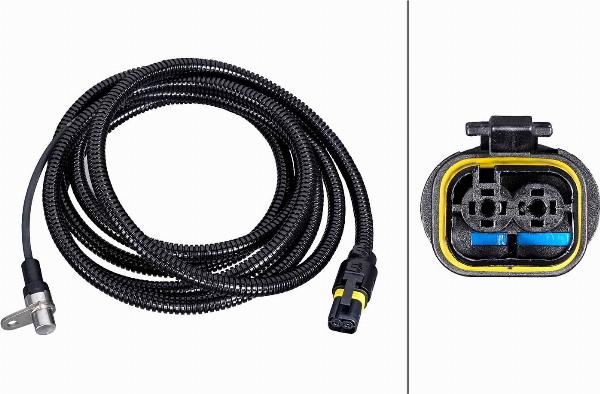 HELLA 6PU 230 052-361 - Датчик ABS, частота обертання колеса autocars.com.ua