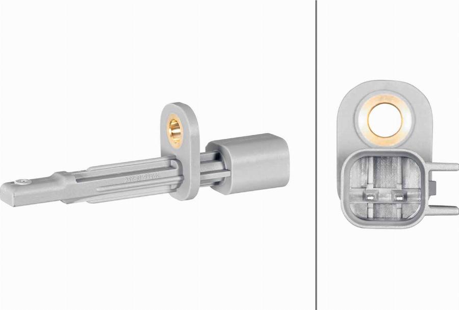 HELLA 6PU 358 217-041 - Датчик ABS, частота обертання колеса autocars.com.ua