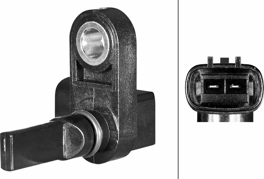 HELLA 6PU 358 217-371 - Датчик ABS, частота обертання колеса autocars.com.ua
