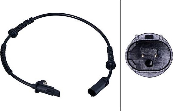 HELLA 6PU 358 218-311 - Датчик ABS, частота обертання колеса autocars.com.ua