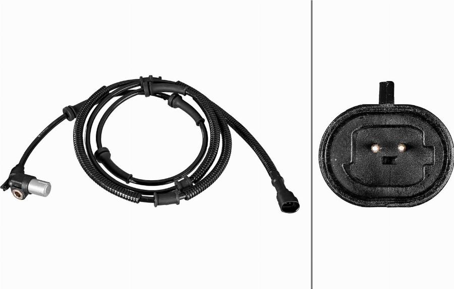 HELLA 6PU 358 219-531 - Датчик ABS, частота обертання колеса autocars.com.ua