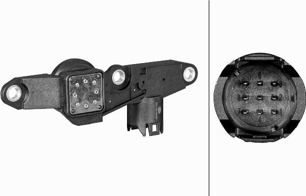 HELLA 6PU 358 380-001 - Датчик, ексцентриковий вал (змінний підйом клапанів) autocars.com.ua