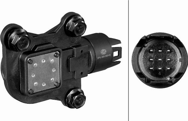 HELLA 6PU 358 380-031 - Датчик, ексцентриковий вал (змінний підйом клапанів) autocars.com.ua
