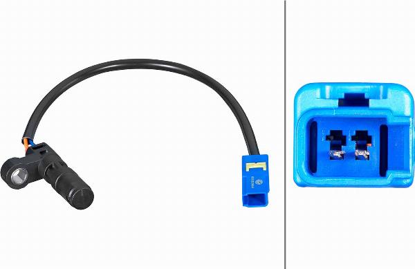 HELLA 6PU 358 380-041 - Датчик, швидкість, частота обертання autocars.com.ua