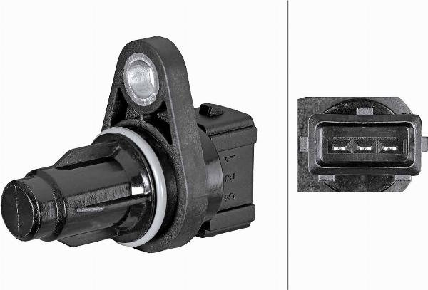 HELLA 6PU 358 380-181 - Датчик, положення розподільного валу autocars.com.ua