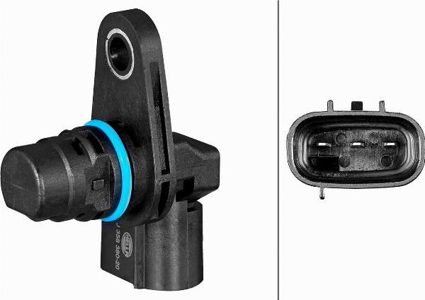 HELLA 6PU 358 380-201 - Датчик, положення розподільного валу autocars.com.ua