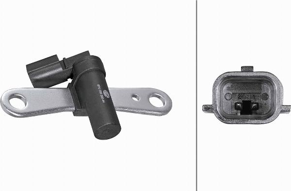 HELLA 6PU 358 380-441 - Датчик імпульсів, колінчастий вал autocars.com.ua