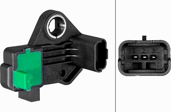 HELLA 6PU 358 380-551 - Датчик імпульсів, колінчастий вал autocars.com.ua