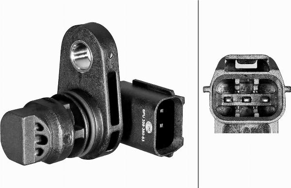 HELLA 6PU 358 380-631 - Датчик, положення розподільного валу autocars.com.ua