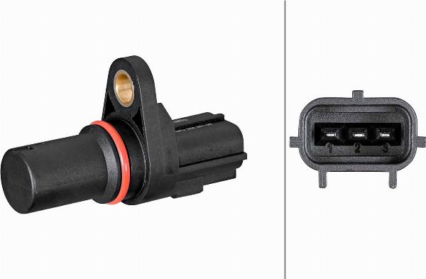 HELLA 6PU 358 381-361 - Датчик імпульсів, колінчастий вал autocars.com.ua