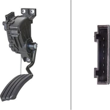 HELLA 6PV 010 946-371 - Датчик, положення педалі акселератора autocars.com.ua