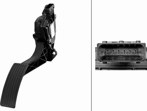HELLA 6PV 312 072-001 - Датчик, положення педалі акселератора autocars.com.ua
