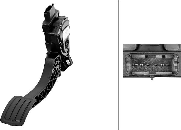 HELLA 6PV 312 079-011 - Датчик, положення педалі акселератора autocars.com.ua