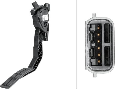 HELLA 6PV 933 966-691 - Датчик, положення педалі акселератора autocars.com.ua