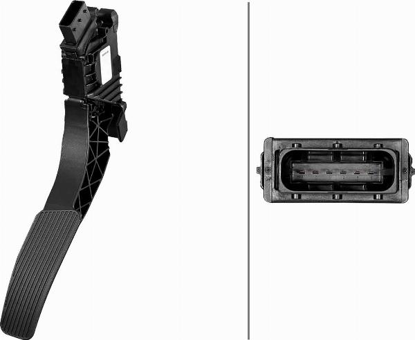 HELLA 6PV 934 463-001 - Датчик, положення педалі акселератора autocars.com.ua