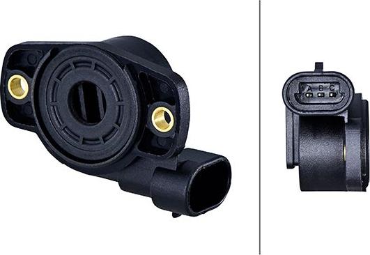 HELLA 6PX008 476-741 - Датчик, положення дросельної заслінки autocars.com.ua