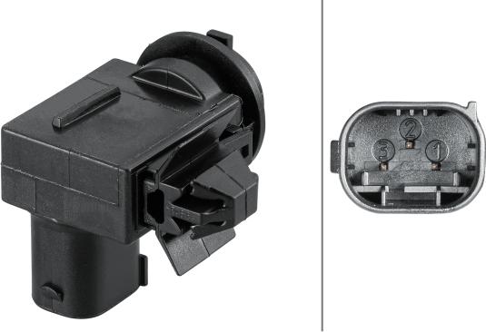 HELLA 6PX 012 684-101 - Датчик, якість повітря autocars.com.ua