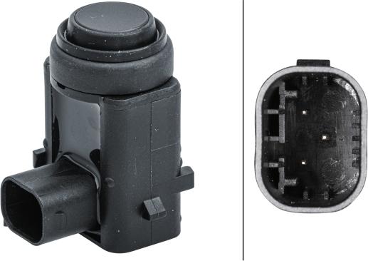 HELLA 6PX 358 141-561 - Датчик, система допомоги при парковці autocars.com.ua