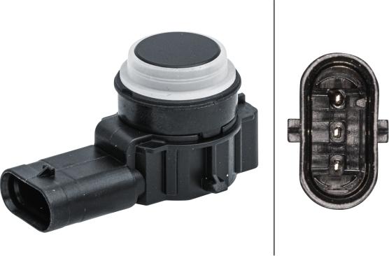 HELLA 6PX 358 141-691 - Датчик, система допомоги при парковці autocars.com.ua