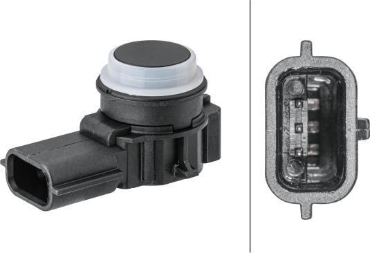HELLA 6PX358 141-761 - Датчик, система допомоги при парковці autocars.com.ua