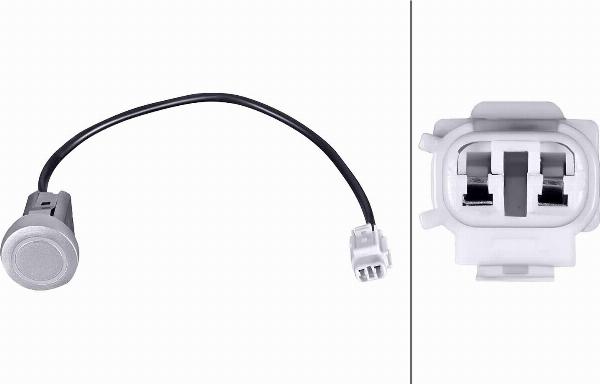 HELLA 6PX 358 269-181 - Датчик, система допомоги при парковці autocars.com.ua