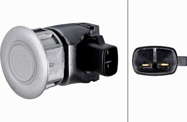 HELLA 6PX 358 269-201 - Датчик, система допомоги при парковці autocars.com.ua