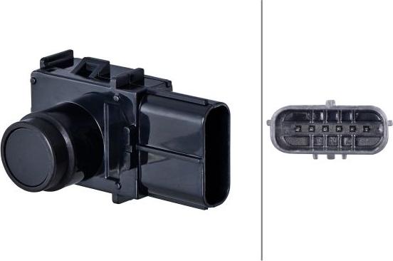 HELLA 6PX358 270-071 - Датчик, система допомоги при парковці autocars.com.ua