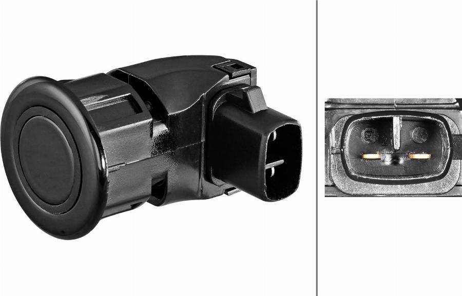 HELLA 6PX 358 270-731 - Датчик, система допомоги при парковці autocars.com.ua