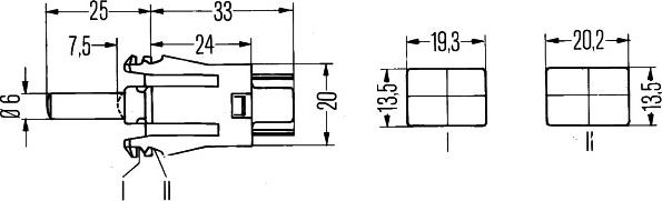 HELLA 6ZF 004 229-017 - Выключатель, контакт двери avtokuzovplus.com.ua