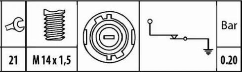 HELLA 6ZL 003 259-251 - Датчик, тиск масла autocars.com.ua