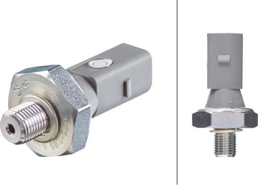 HELLA 6ZL 008 280-011 - Датчик, тиск масла autocars.com.ua