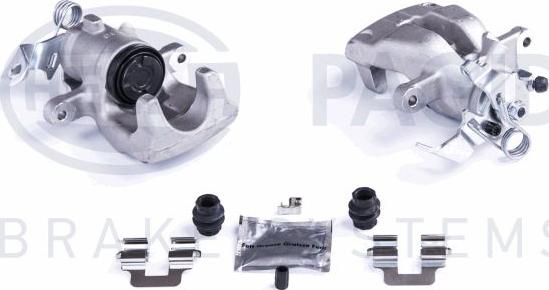 HELLA 8AC 355 383-511 - Тормозной суппорт autodnr.net