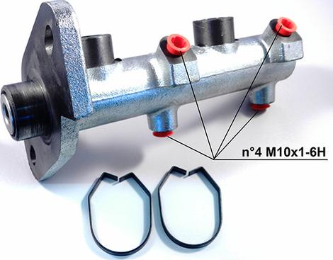 HELLA 8AM 355 500-041 - Главный тормозной цилиндр autodnr.net