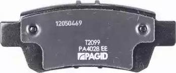 HELLA 8DB 355 016-081 - Тормозные колодки, дисковые, комплект avtokuzovplus.com.ua