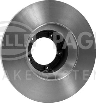 HELLA 8DD 355 100-291 - Гальмівний диск autocars.com.ua