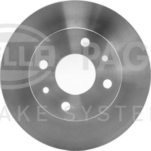 HELLA 8DD 355 101-131 - Гальмівний диск autocars.com.ua