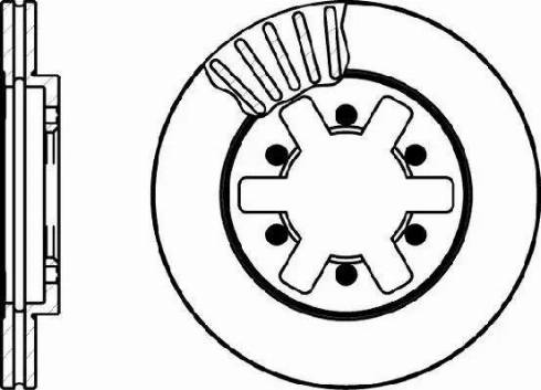 HELLA 8DD 355 102-331 - Тормозной диск autodnr.net